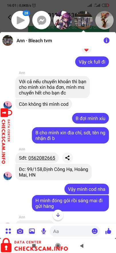 Evidence against Ann Lưu