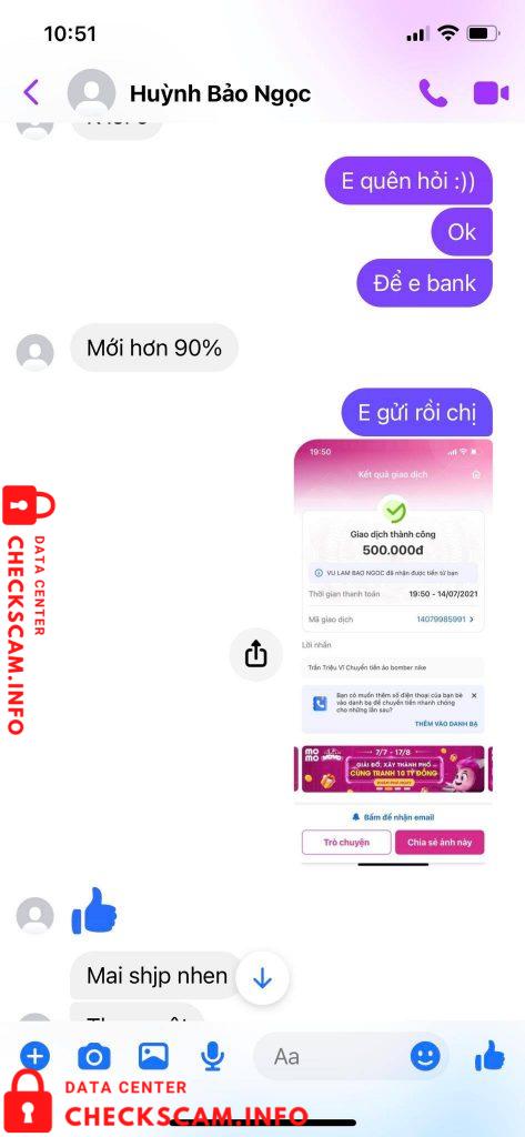 Evidence against 0898940889