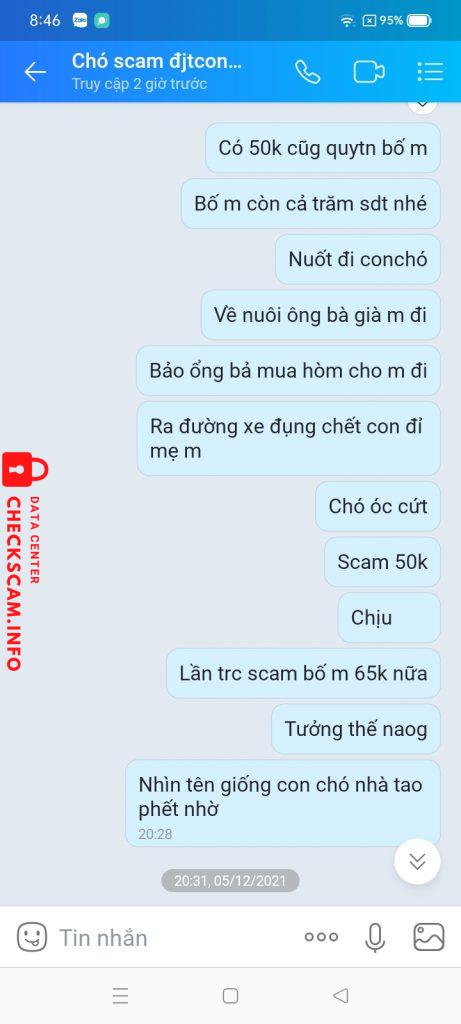 Evidence against 0988076974