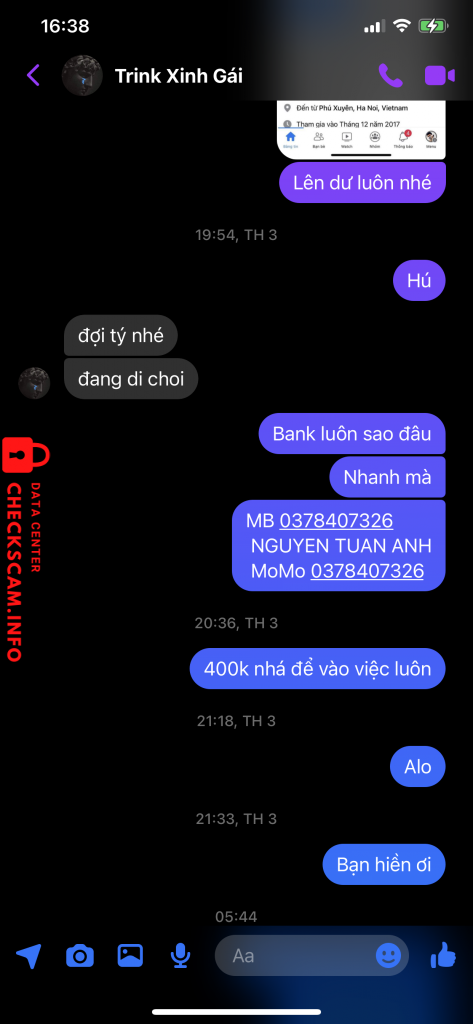 Evidence against 0379622859