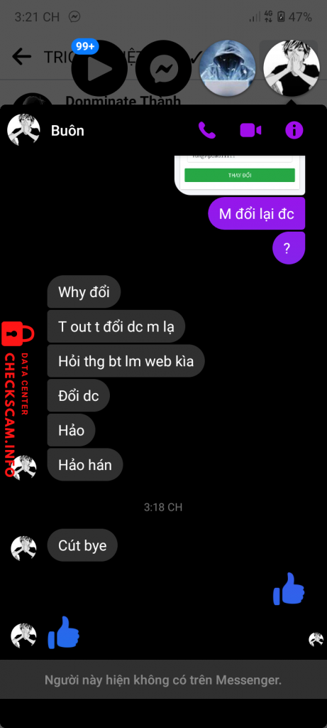 Evidence against 0977886601