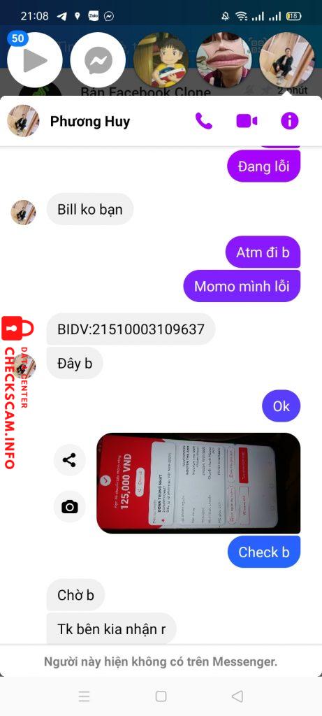 Evidence against Đặng Phương Huy