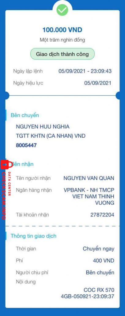针对的证据 Nguyễn Hảo Văn