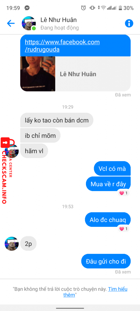 针对的证据 Lê Như Huân