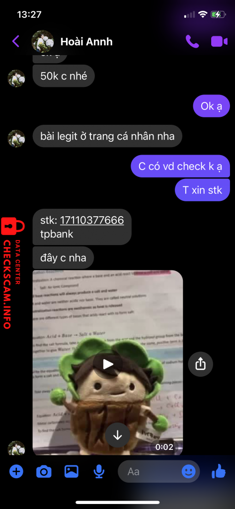 针对的证据 THAI THANH NHAT