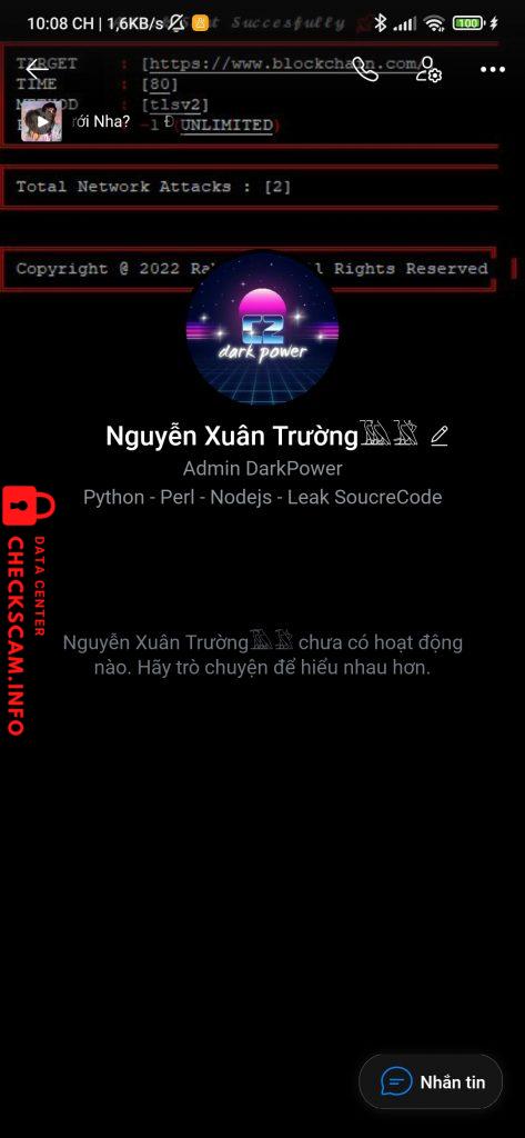 针对的证据 Nguyễn Xuân Trường