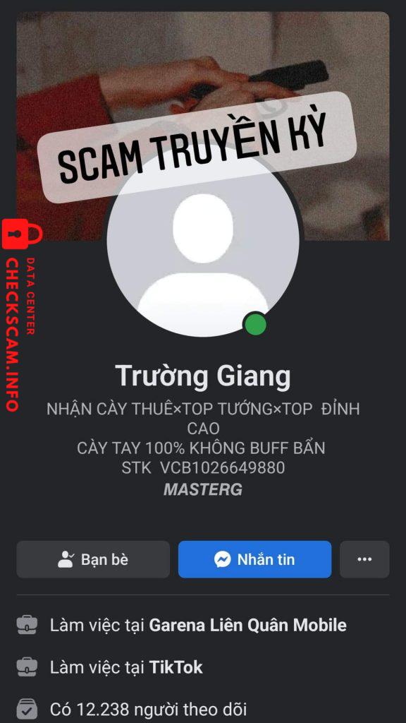 针对的证据 HO TRUONG GIANG