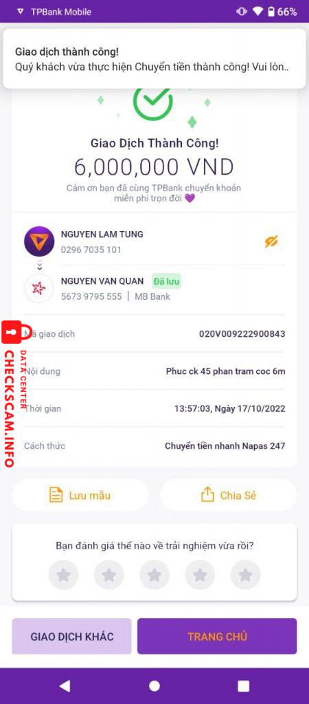 针对的证据 nguyễn văn quân