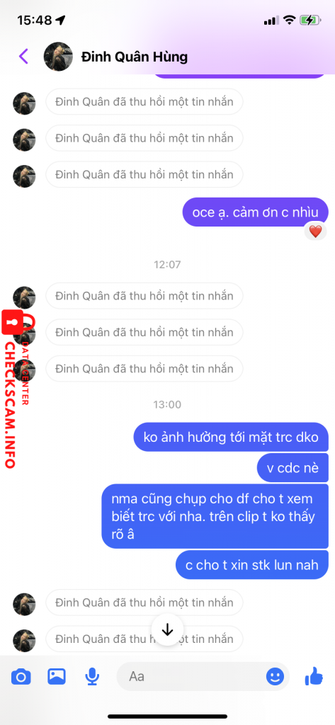 针对的证据 ĐINH QUÂN HÙNG