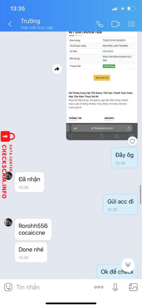 针对的证据 Trường