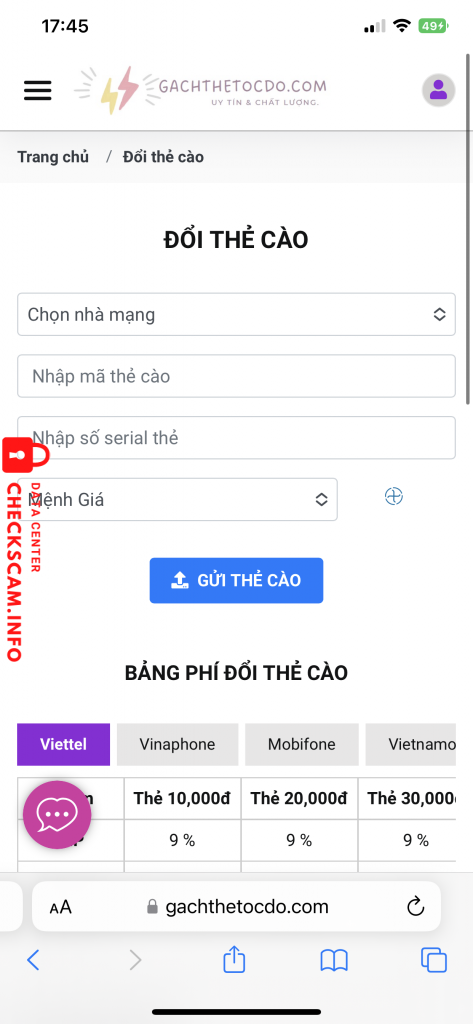 针对的证据 Lê Trường Huy