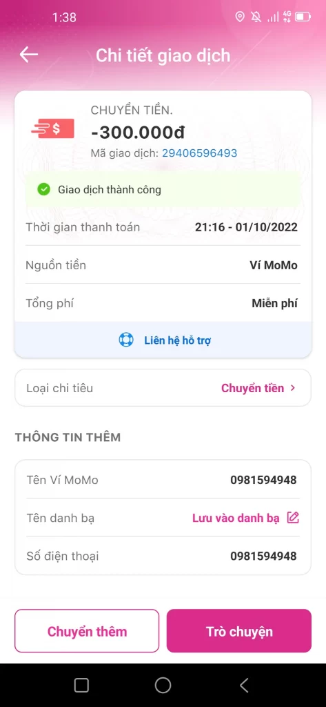 针对的证据 Nguyễn Trung Tín