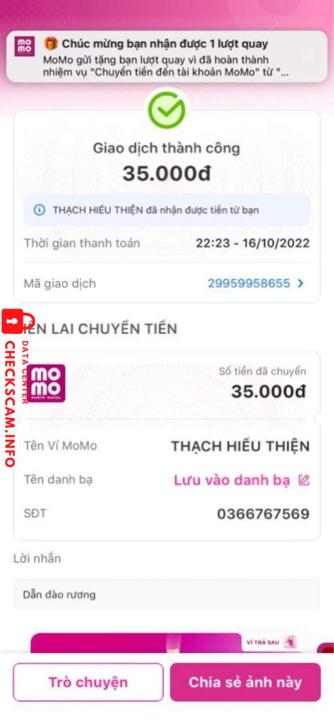 针对的证据 THẠCH HIẾU THIỆN