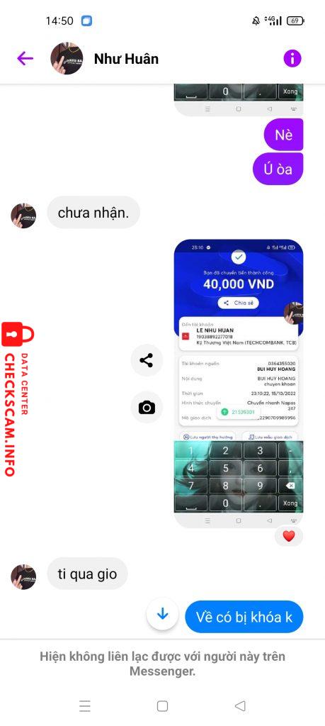 针对的证据 Lê như huân