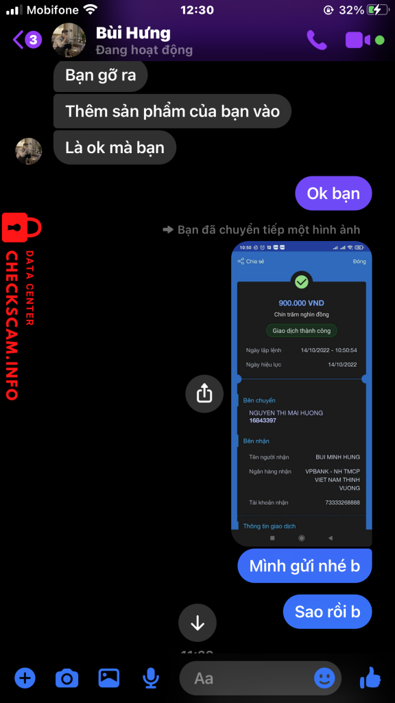 针对的证据 Bùi minh hưng