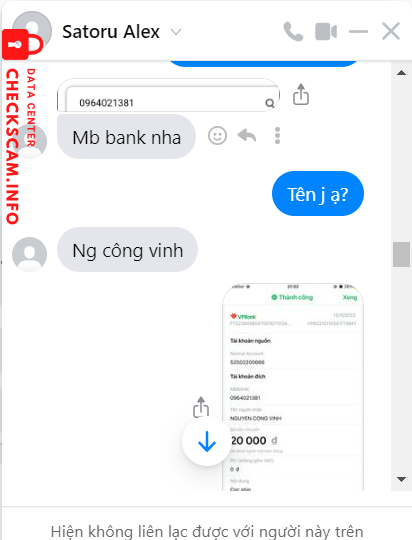 针对的证据 Nguyễn Công Vinh