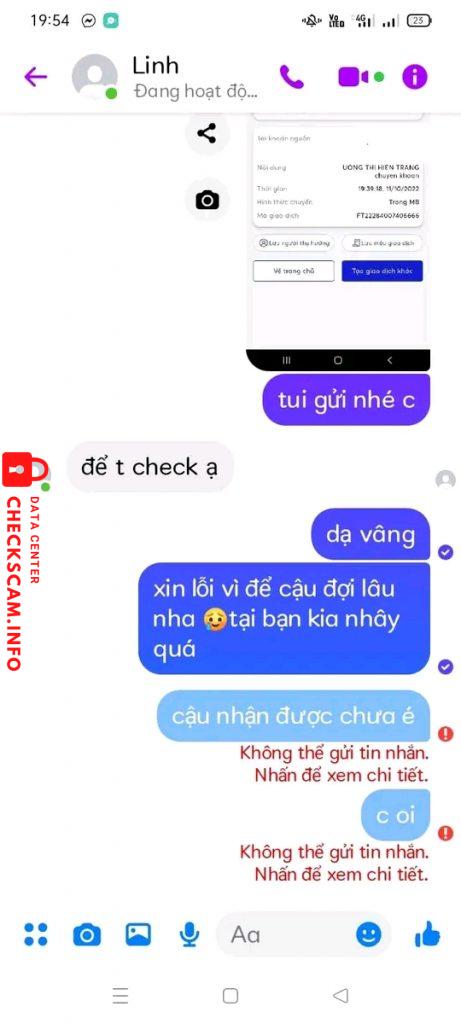 针对的证据 Phạm Châu Diệu Linh