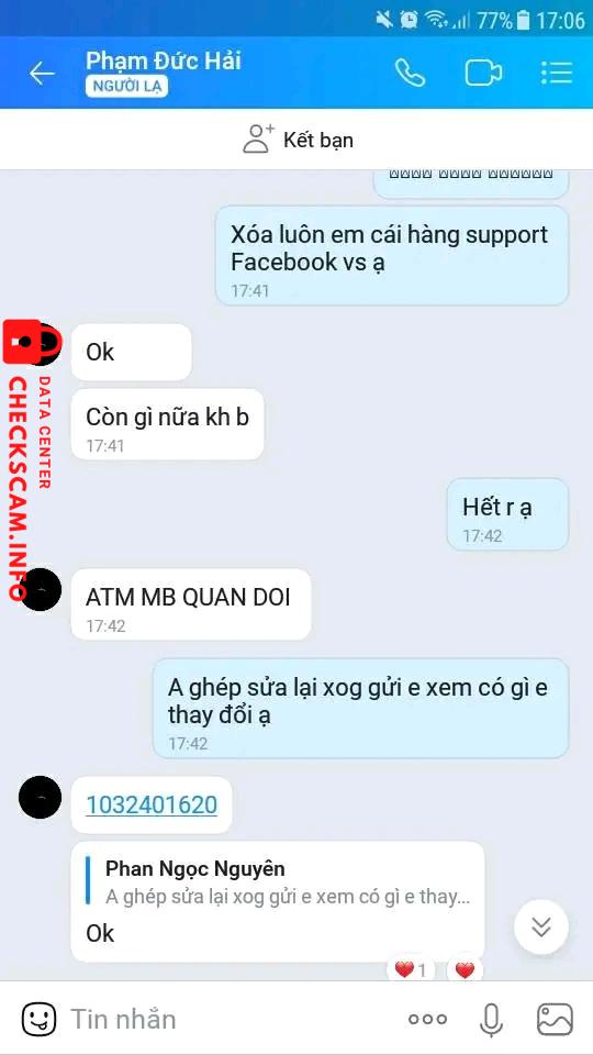 针对的证据 Phạm Đức Hải