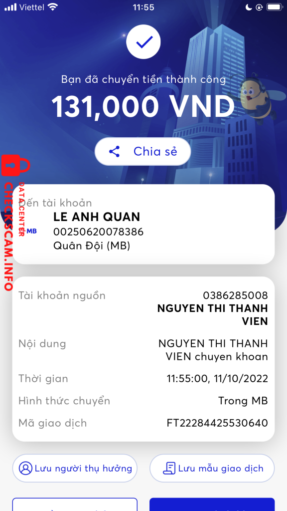针对的证据 lê anh quân