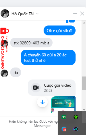 针对的证据 Hồ Quốc Tài