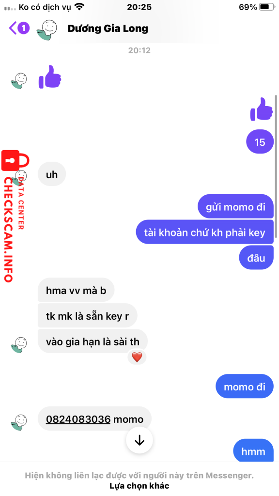 Evidence against Dương Gia Long