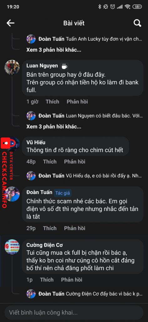 Evidence against Chu Việt Đoàn