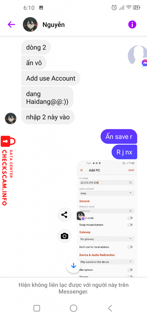 Evidence against Nguyễn Thái Vũ