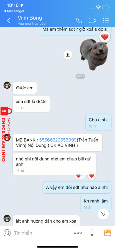 Evidence against Trần tuấn vinh