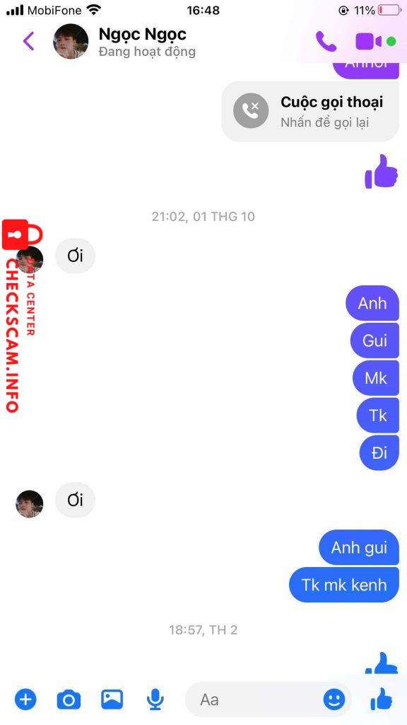 Evidence against DANG VAN NGOC