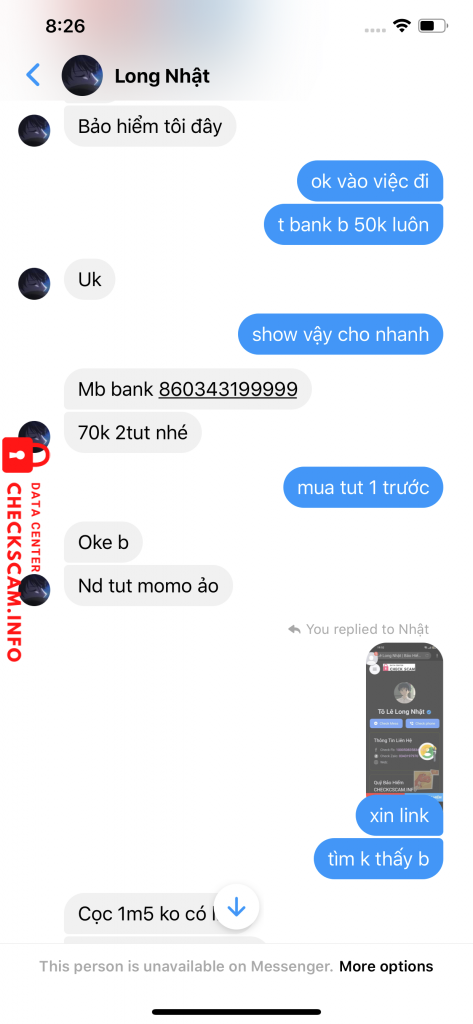 Bukti melawan TO LE LONG NHAT