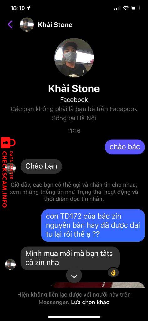 Evidence against Trần Văn Khải