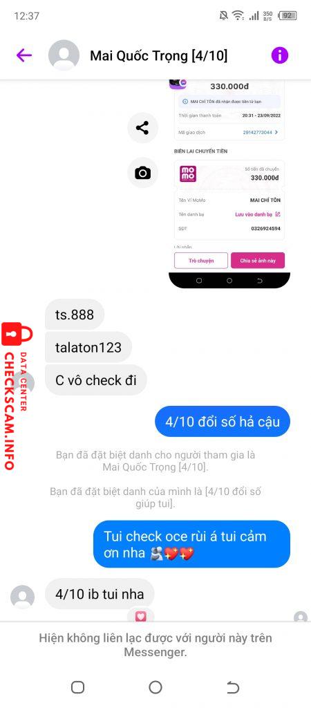 Bukti melawan Mai chí tôn