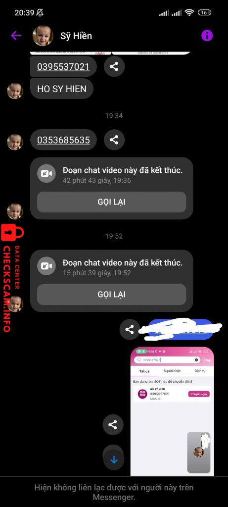 Evidence against Hồ Sỹ Hiền