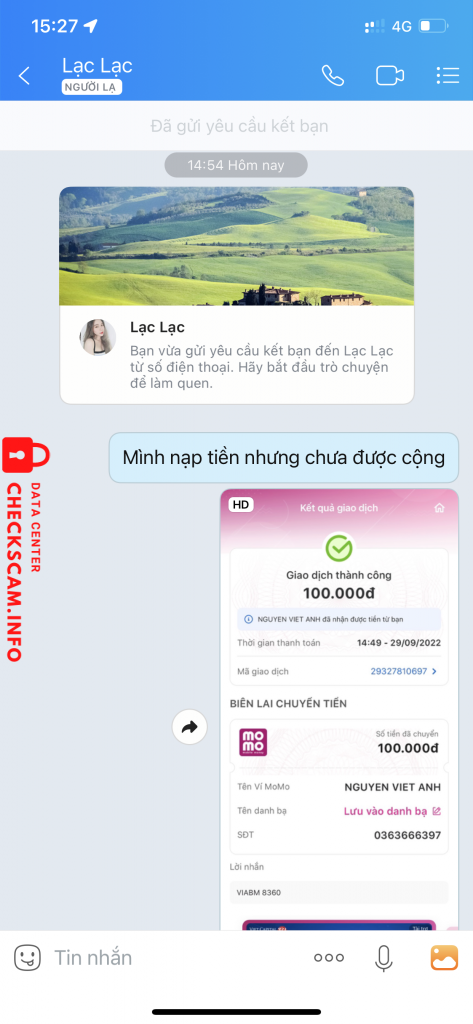 Evidence against Nguyen Thuy Hang