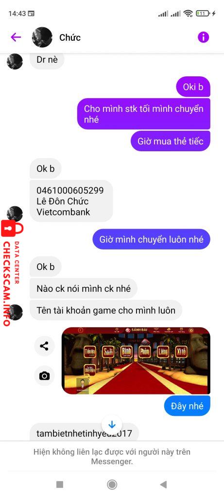 Evidence against Lê Đôn Chức
