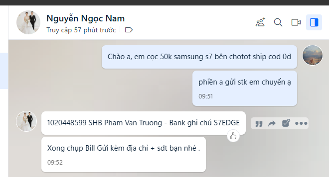 Evidence against Phạm Văn Trường