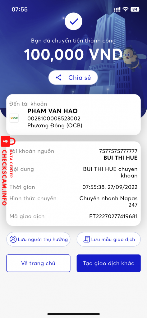 Evidence against Phạm Văn Hảo