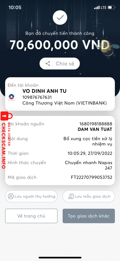 Evidence against Vo Dinh Anh Tu - ttbbii.co