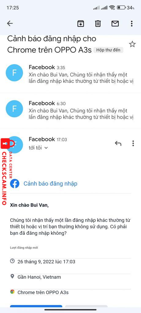 Evidencia contra Bui Van Nam