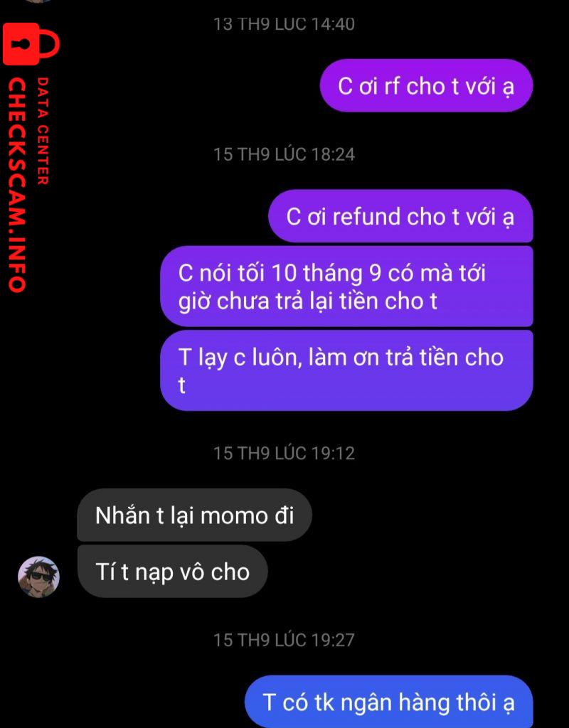 Evidence against DUONG NGOC SAO KHUE