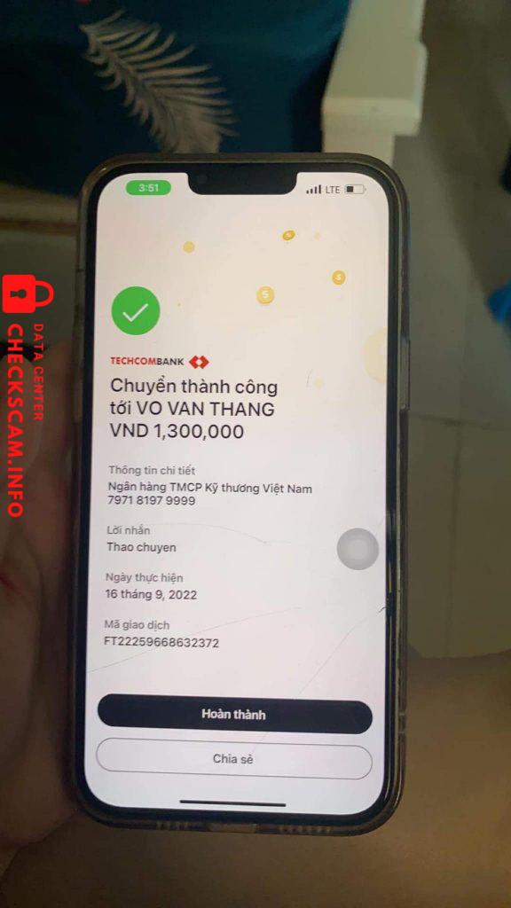 Evidence against Lưu Ba Phương