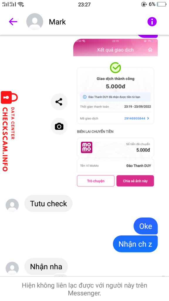 Evidence against Đào Thanh Duy
