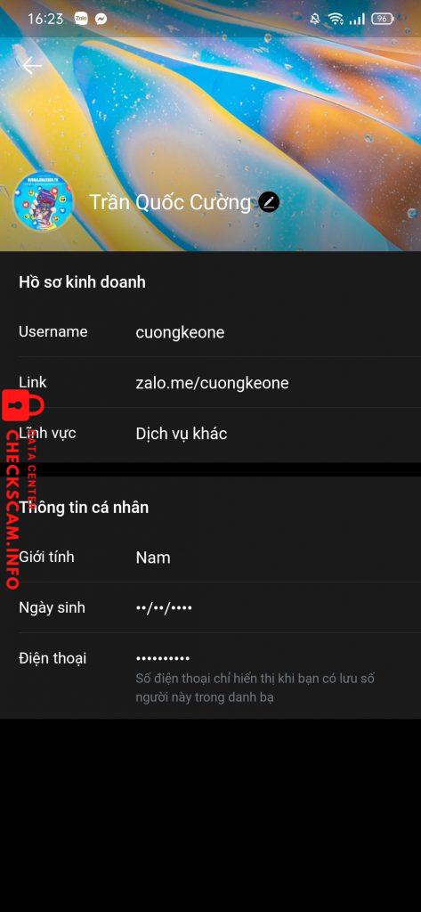 针对的证据 Trần Quốc Cường