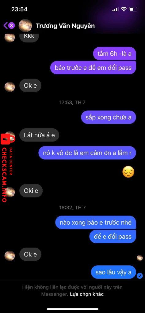 针对的证据 TRUONG VAN NGUYEN