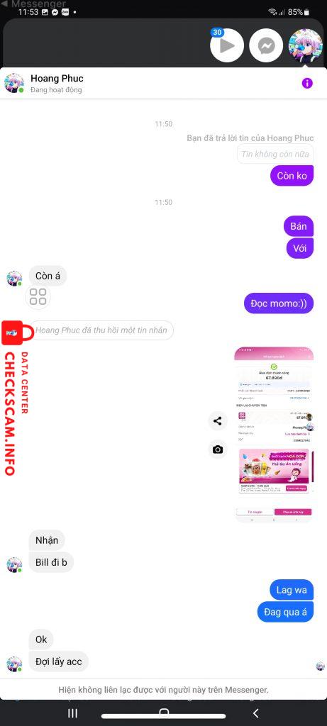 Evidence against Phuong Phúc