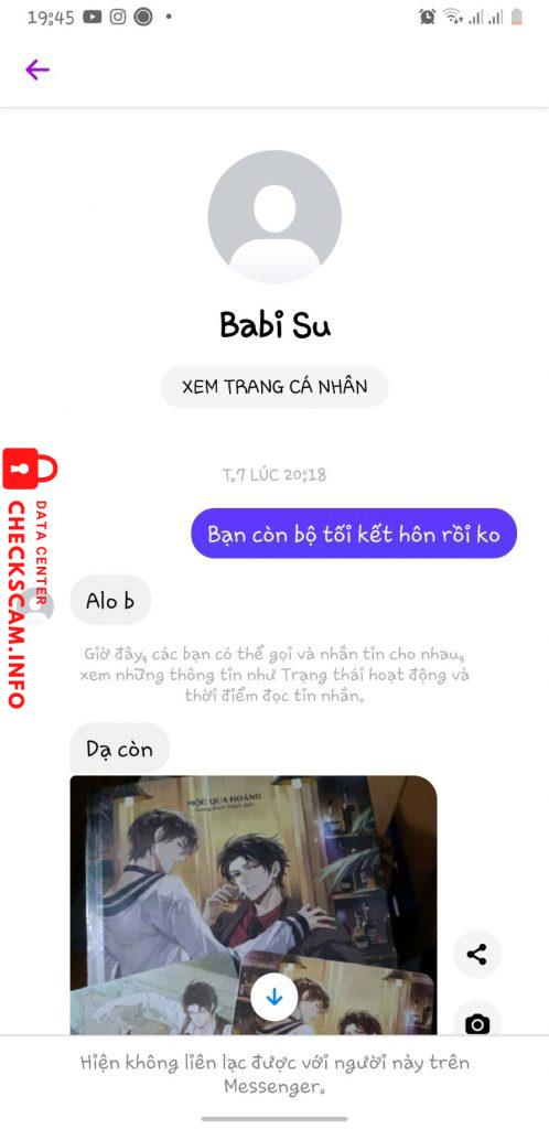 针对的证据 Trinh Thị Ngọc Diễm