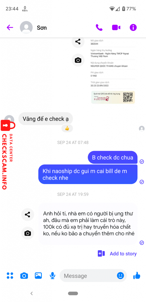 Evidence against Vũ xuân sơn 