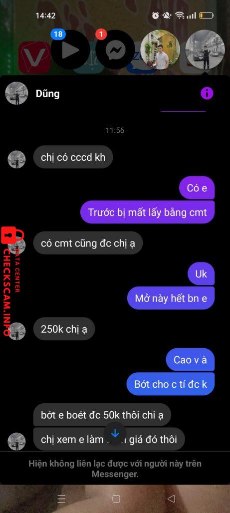 Evidence against phạm tiến dũng 