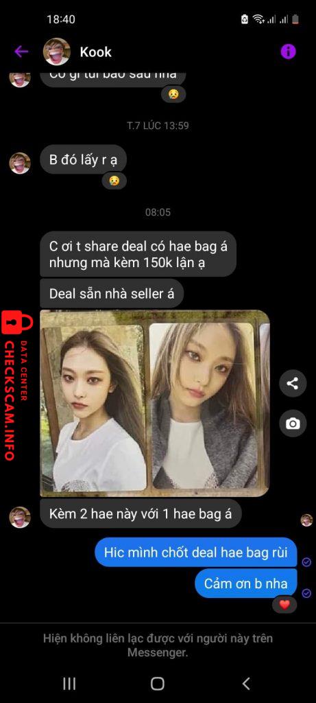 Evidence against Do Thuy Trang 