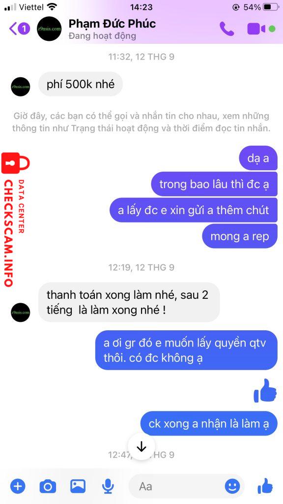 Evidence against Nguyen Kim Hoang